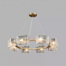 Подвесная люстра iLamp Dallas 2078-D890 BR