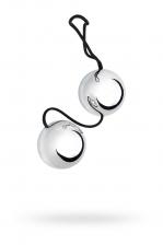 Вагинальные шарики TOYFA, ABS пластик, серебристый, 20,5 см,? 3,5 см