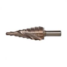 Сверло ступенчатое по металлу Sturm! 4-20 мм, шаг 2 мм, Р6М5+COBALT, спираль (1055-S420K)