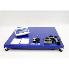 Весы напольные электронные простого взвешивания. Мах=3000кг, Min=10000г, е=500/1000г. Весовой индикатор МИ ВДА/04. Индикация светодиодная. Платформа 1200х1200. Функции: количество цифровых разрядов: Вес-6. Интерфейс RS232. Автоноль, принудительное обнуление, тарирование, суммирование взвешиваний, режим дозирования, режим процентного взвешивания, счетный режим, звуковая сигнализация. Питание: аккумулятор 4в/4Ач, сеть 220в , темп: -10+40 град С