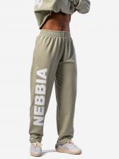 Брюки женские Nebbia Loose-Fit Baggy Pants BOYFRIEND STYLE 432, Зеленый