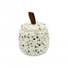 Баночка для хранения ватных дисков Bath Plus CONFETTY W-CE1616B-CT