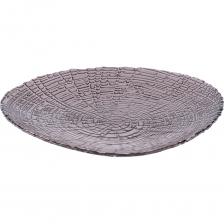 Тарелка сервировочная Gipfel Split 43205 22 см. Изготовлена из стекла. Посуда из стекла практичная, не впитывает запахи и влагу, легко отмывается от загрязнений. Стеклянная посуда ручной работы украшает интерьер и придает ему особую легкость и изящество. Каждое изделие, сделанное вручную, обладает неповторимостью и уникальностью. Тарелка выполнена в дымчато-розовом цвете с эффектом Кракле - имитацией потрескавшейся поверхности. Это декоративный элемент для изысканной сервировки стола. Сервировочную тарелку используют как красивую подставку под другую посуду: под салатные тарелки, креманки, для использованных приборов и т.д. Тарелки серии Split представлены в разных размерах, из них вы можете собрать целый набор в едином стиле.