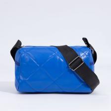 Сумка женская на молнии, цвет синий