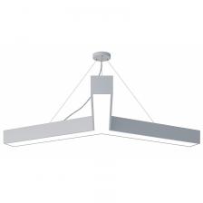 SPO-144-W-40K-066 Светильник LED ЭРА Geometria SPO-144-W-40K-066 Igrek 66Вт 4000К 5000Лм IP40 1200*1200*80 белый подвесной, цена за 1 шт