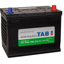 Аккумулятор TAB AGM Stop_Go 6СТ-75.0 (57029) яп.ст/бортик 213175