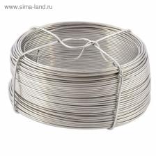 Проволока "Сибртех" из нержавеющей стали 1,2 мм, длина 50 м.