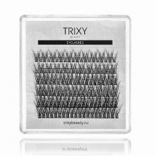 Ресницы для наращивания TRIXY BEAUTY Ресницы-пучки Hearts