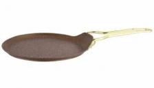 Сковорода блинная Zeidan Z-90210 Bronze, 24 см, алюминий, коричневый