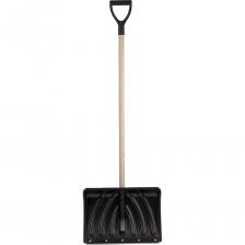 Снеговая лопата с деревянным черенком V-ручкой Cicle Крепыш 4607156361236