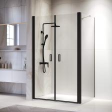 Душевой уголок RGW Passage PA-144B 60х120 060814462-14 профиль черный, стекло прозрачное