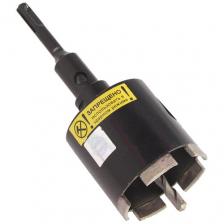 Алмазная коронка по бетону 72 мм SKOLE PROFI для перфоратора SDS PLUS