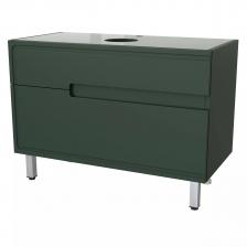 Тумба под раковину Taliente Cevia 100 серо-зеленый матовый