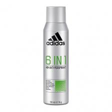 ADIDAS Дезодорант-спрей мужской 6 in 1 150.0