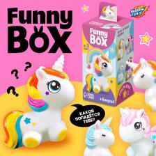 Игрушка - сюрприз Funny Box «Пони»: фигурка, радуга, наклейки, инструкция, МИКС