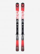 Горные лыжи детские Rossignol Hero + крепления XPJR7, Красный