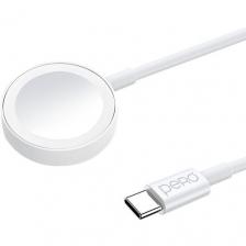 Беспроводное зарядное устройство PERO TC19, USB-C, 2.5Вт, 1A, белый [tc19w]