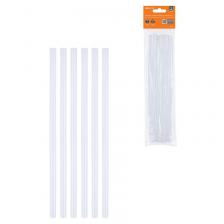 Клеевые стержни универсальные, 7 мм x 200 мм, 6 шт, Алмаз TDM, цена за 1 упак