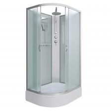 Душевая кабина Niagara Classic NG-33394-14RBKT 130х90 см, без крыши, с тропическим душем