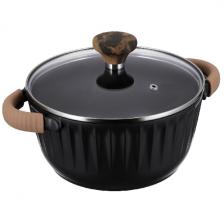 Кастрюля Regent inox Linea FIAMMA (индукция) / коричневый черный (63-1424)