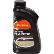 Масло моторное для четырехтактных двигателей Patriot G-motion Arctic полусинтетическое, 1 л