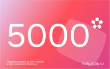Электронный подарочный сертификат на 5000 руб.