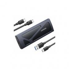 UGREEN Бокс для накопителей UGREEN CM578-15512; Вход: USB-C 3.1 GEN2; Выход: M.2 M-KEY/M+B Key (NVME; PCIE 3.0), 10 Гбит/с