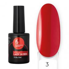 Гель-лак для ногтей FORMULA PROFI Гель-лак "Lady in Red"
