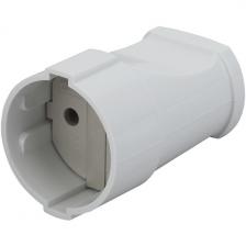 Розетка без заземления (белый) ЭРА Rx1-W