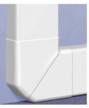 короб 80х35, 80x50 Legrand Угол плоский 90° для кабель-каналов 80х35мм, 80х50мм [010767]