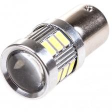 Лампы обладают одной особенностью: когда перегорает один светодиод, остальные продолжают свою работу. По своим размерам они достаточно компактны и имеют разные цветовые вариации, а благодаря низкому потреблению энергии, светодиодные лампы снижают нагрузку на генератор и аккумулятор автомобиля. Светодиодные лампы S25 или P21W имеют повышенную яркость свечения, больше, чем у обычных галогеновых ламп. Это позволяет обеспечить лучшую видимость на дороге. Использование светодиодных ламп поможет вам лучше обозначить свое транспортное средство. Главным плюсом светодиодных ламп является их долгий срок службы. Они служат в 100 раз дольше обычных ламп, при этом не боятся перепадов температур (-60 до +60 °C), устойчивы к ударам и любым вибрациям.