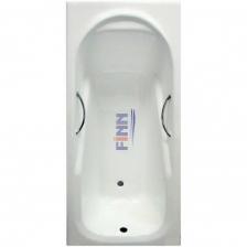 Ванна чугунная Finn Standard 200x85 с отверстиями под ручки и подголовником