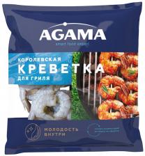 Креветка Agama Королевская для гриля очищенная 400г
