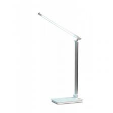 Ultraflash UF-834 C01 белый (Led св-к настольный, 8Вт, 5 ССТ, диммируемый, ночник, таймер, зарядка), цена за 1 шт.