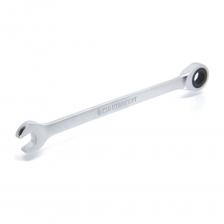 НазначениеПрименяется при проведении слесарно-монтажных работ в производственной сфере, автосервисном деле и в быту.ОсобенностиДанный тип ключа является максимально универсальным за счет наличия двух типов рабочих профилей, рожкового и накидного. Каждый из них имеет определенные преимущества. Рожковый – незаменим в тех случаях, когда доступ к крепежу ограничен, но из-за того, что имеет только две точки контакта с крепежом, не способен выдерживать большие крутящие моменты. Накидной – за счет наличия трещоточного механизма незаменим при работе в условиях ограниченного пространства. Механизм имеет 72 зуба, что обеспечивает шаг перехвата в 5 градусов, что существенно облегчает работу. Ключи изготовлены из высококачественной инструментальной стали марки 6140.ВниманиеНе применяйте накидной трещоточный профиль для срыва прикипевшего крепежа!