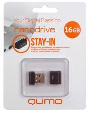 USB-накопитель Qumo Nano USB 2.0 16GB Black