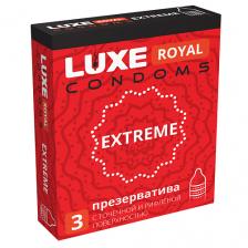 LUXE CONDOMS Презервативы LUXE ROYAL Extreme 3.0