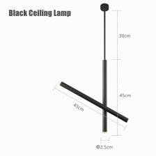 Подвесной светильник khelse черный/белый алюминиевый 6Вт/10Вт