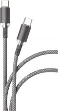 Кабель VLP Diamond Cable USB-C to USB-C 1.2m Gray
