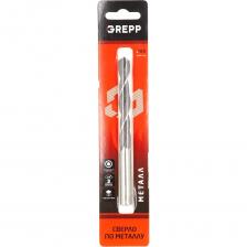 Сверло по металлу НSS4241/HSS-R, угол заточки 118 Grepp Сверло для работ по металлу. Сверло Grepp соответствует стандартам профессиональной высококачественной оснастки. Выполнено из быстрорежущей стали, которая была подвержена финальной обработке перегретым паром, а в дальнейшем отшлифована. Это позволило увеличить износоустойчивость, твердость и как следствие, ресурс работы сверла. Сверло с цилиндрическим хвостовиком подходит для большинства дрелей с кулачковым патроном. Внимание, изображение товара может отличаться от реального! Верные параметры указаны в технических характеристиках товара.