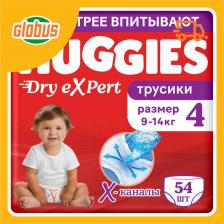Трусики-подгузники Huggies Dry eXpert 4 (9-14кг)