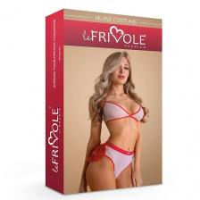 Костюм эротический LE FRIVOLE Костюм игривой медсестры Premium