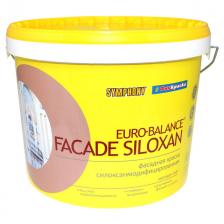 краска фасад в/э SYMPHONY Euro Balance Facade Siloxane база LC матовая 9л бесцветная, арт.1100255