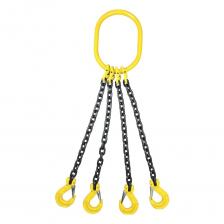 Четырехветвевой цепной строп ТРАСТ 4сц 6.7 тн, 4500 мм, с увеличенным звеном для автокрана, 8 класс 4687203698959