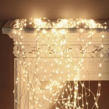Электрогирлянда Best Technology занавес 2400 LED теплый белый со стартовым шнуром