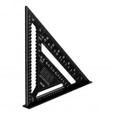 Угольник Свенсона (кровельный) предназначен для разметки коньков и стропил, удобен для откладывания прямых линий, параллельных или перпендикулярных основным направлениям детали. Изготовлен из алюминия. Шкала нанесена с помощью лазерной гравировки. Толщина профиля 4,2 мм.