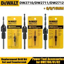 DEWALT набор сверл и зенковок 6/8/10 мм