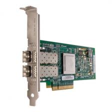 RAID-контроллеры, карты и платы управления Qlogic Контроллер QLE2562 8Gb Dual Port FC HBA, x8 PCIe, SR LC multi-mode optic [QLE2562-CK]