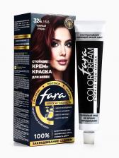 Краска для волос FARA NC тон 324/6.6 - Тёмный рубин, 116 г