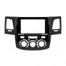 Переходная рамка 9" Android для а/м TOYOTA Fortuner, Hilux, SW4 2008-15 без климат контроля CARAV 22-987